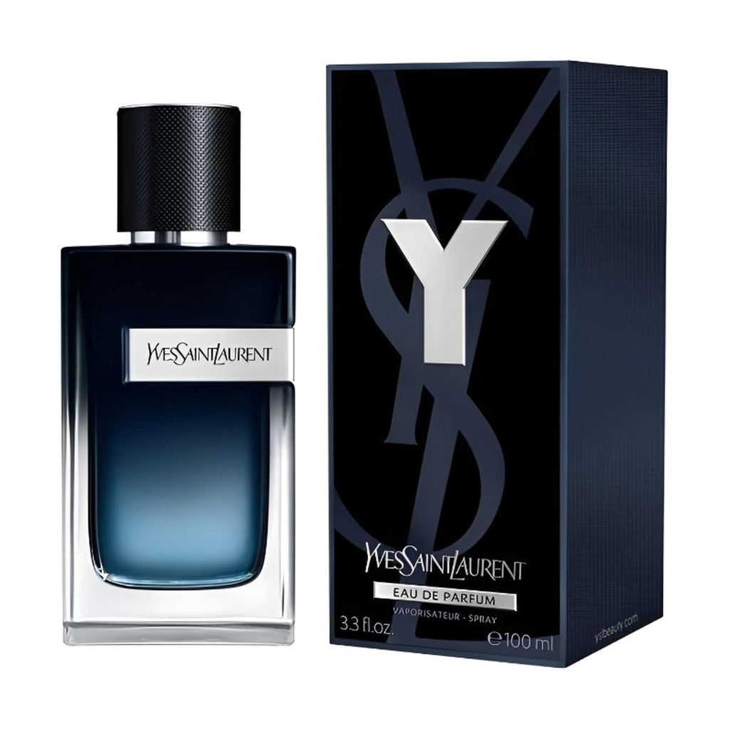 Yves Saint Laurent Y for Men Eau De Parfum Spray 3.3 Fl Ounce (Pack of 1), Clean